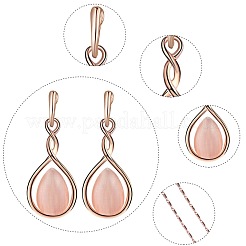 Lega set di gioielli di occhio di gatto&nbsp;FS-WGA72DD-01