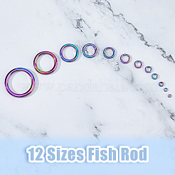 12 pièce de réparation de canne à pêche en porcelaine de style&nbsp;FIND-FH0008-32