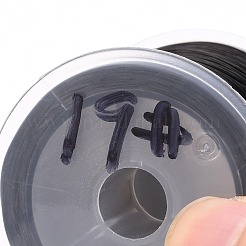 Chaîne en cristal élastique plat japonais&nbsp;EW-Z001-B17