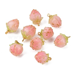 Handgefertigte Blumenanhänger aus Epoxidharz&nbsp;LS-KY-S163-103D