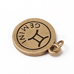Messing Anhänger & Charms&nbsp;KK-I668-01AB-02