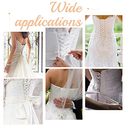Ersatz für den Reißverschluss des Hochzeitskleides der Frauen&nbsp;DIY-WH0304-364B