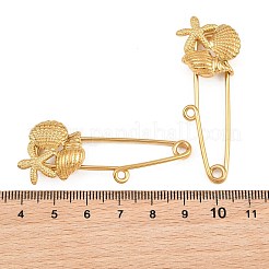 Broche en acier inoxydable 304 en forme d'étoile de mer&nbsp;SA-CBA098D-16J-G01