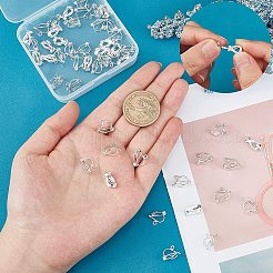 Ohrclips aus Messing zum Aufstecken&nbsp;KK-PH0026-19S