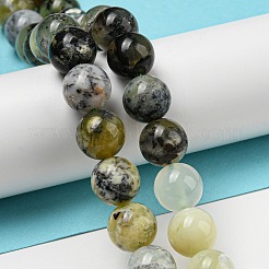 Naturali verde opale perle fili&nbsp;G-R494-A11-04