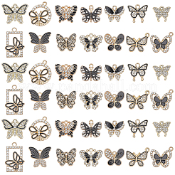 42 pendentif en alliage émaillé noir&nbsp;FIND-SC0024-27