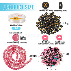 Kits de fabrication de colliers/bracelets DIY&nbsp;DIY-TAC0032-18H