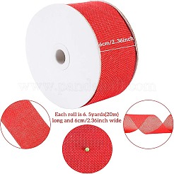 Sackleinenband aus Polyesterimitat&nbsp;OCOR-WH0032-21A