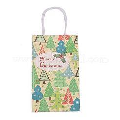 Sacchetti regalo in carta kraft a tema natalizio&nbsp;CARB-L009-A06