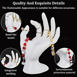 Schaufensterpuppenhalter aus Kunststoff für Handschmuck&nbsp;RDIS-WH0009-013B