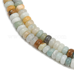 2 Strang natürliche Amazonit-Blumenperlen&nbsp;G-PA0001-27
