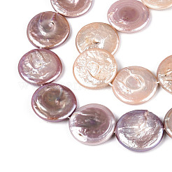 Perles de perles de keshi baroques naturelles&nbsp;PEAR-S018-20C