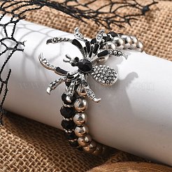 Charm-Armbänder aus Kunststofflegierung im Punk-Stil&nbsp;BJEW-K269-01P