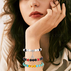 DIY Edelsteinarmband-Ring-Herstellungsset&nbsp;DIY-NB0009-32