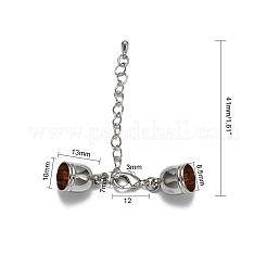 Prolunga catena in ottone&nbsp;LS-KK-L089-04P-NF