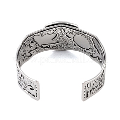 Offene Manschettenarmbänder aus Legierung mit Sternbild für Frauen und Männer&nbsp;LS-BJEW-C064-01AS-04