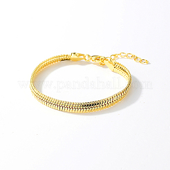 Bracelets à chaîne en serpent en laiton&nbsp;GY7677