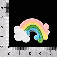 Rainbow Harzcabochons&nbsp;LS-CRES-R183-28