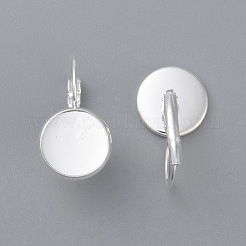 Montature per orecchini a leva in acciaio inossidabile 304&nbsp;LS-STAS-F191-03S-8mm