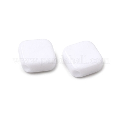 Perline acrilico opaco&nbsp;OACR-WH0055-02A