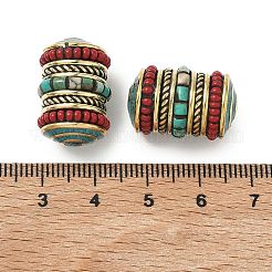 Handmade tibetischen Stil Perlen&nbsp;KK-Z157-06AG