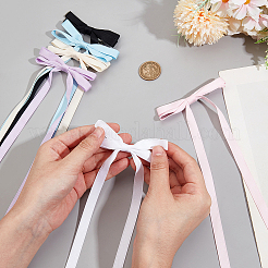 Große Haarspangen aus Polyester mit Krokodilklemmen&nbsp;AJEW-CP0008-39D