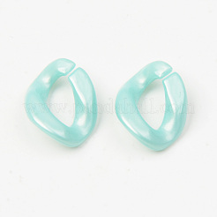 Opake Acryl Verknüpfung Ringe&nbsp;LS-OACR-S038-003A-01