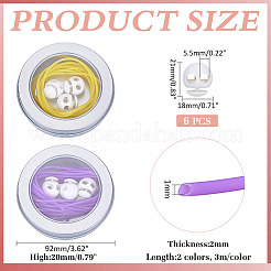 Hohlrohr PVC-Schlauch aus synthetischem Kautschuk&nbsp;DIY-ME0001-38C