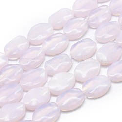 Opalite Perlen Stränge, Oval, 13.5x9.5x3.5 mm, Bohrung: 1 mm, ca. 28 Stk. / Strang, 14.76 Zoll (37.5 cm)