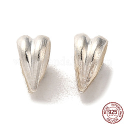 925 moschettone in argento sterling sulle barre, con timbro s925, argento, 6x3.5x5mm, Foro: 5x4 mm
