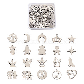 Wholesale SUPERFINDINGS 220PCS 7 Sizes Stainless Steel Fast