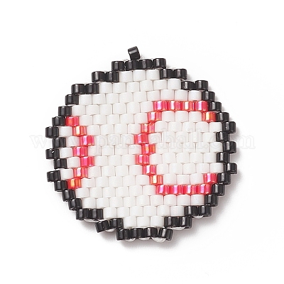Sports Themes Baseball Beads