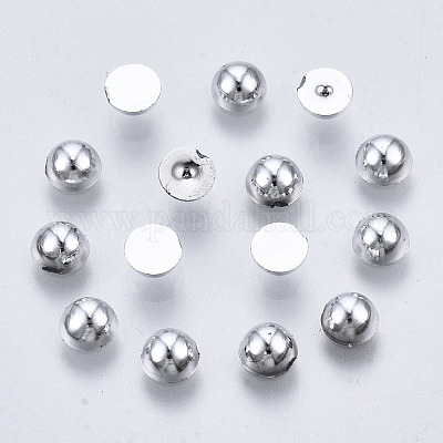 Abs Kunststoff Cabochons&nbsp;OACR-S034-4mm-02-1