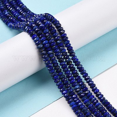 Natürlicher Lapislazuli Perlenstränge&nbsp;G-H278-02C-1