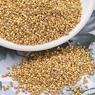 miyuki seed beads 11/0 24kt gold plated - beads 