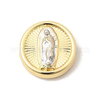 Religiöse Messingperlen&nbsp;KK-A296-43GP-1