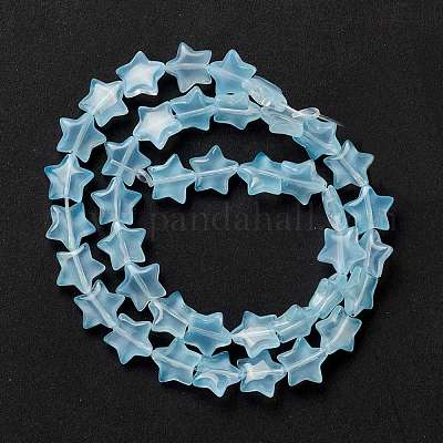 Transparente Glasperlen Strang&nbsp;GLAA-K057-01M-1