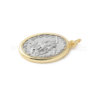 Pendentifs en laiton&nbsp;KK-P294-09G-1