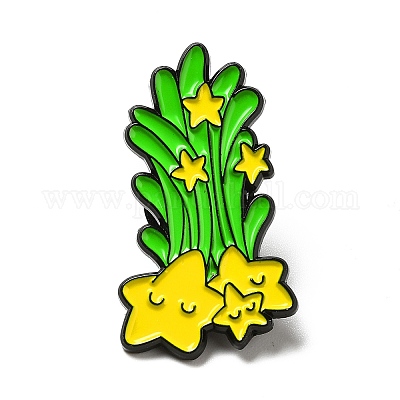 Gold Star Enamel Pin