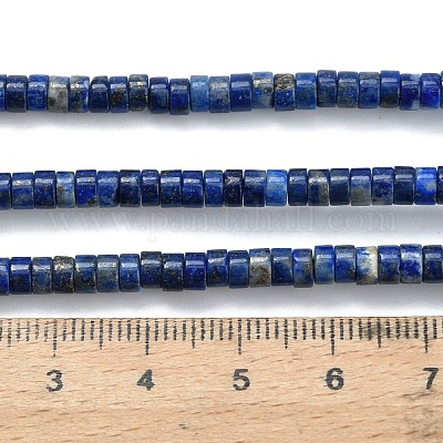 Natürlicher Lapislazuli Perlenstränge&nbsp;G-Z110-A38-2x4mm-1