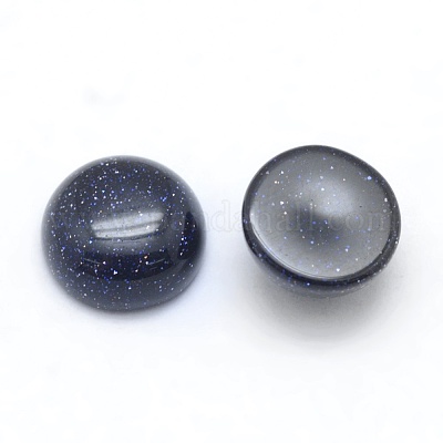 Synthetischen blau Aventurin cabochons&nbsp;G-E492-H-19-1