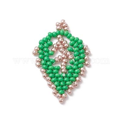 Perles de rocaille breloques en perles&nbsp;PALLOY-MZ00285-01-1