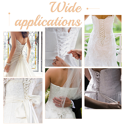 How to Put a Corset Back in a Wedding Dress