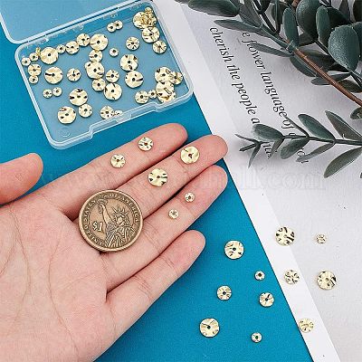 Shop PH PandaHall 60PCS 18k Gold Brass Spacers Beads for Jewelry