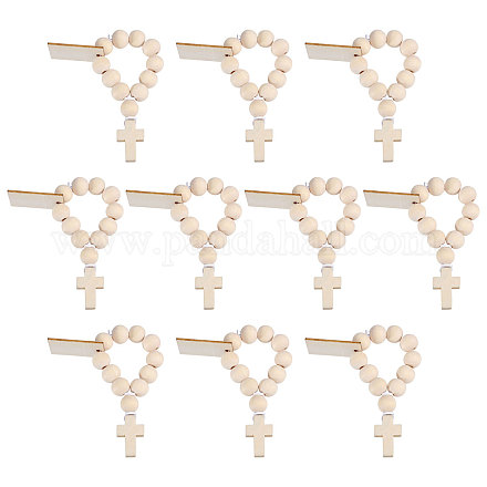 Holzanhänger Dekoration&nbsp;HJEW-CA00044-1