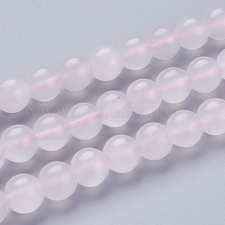 Natural Pink Calcite Beads Strands X-G-F687-01A-1