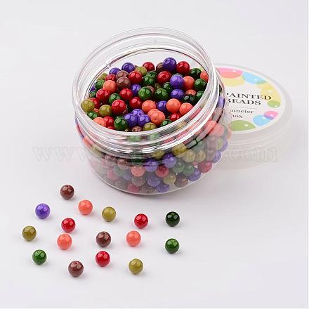 Kits de perles en verre HY-JP0002-6mm-06-1