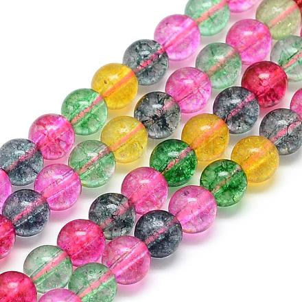Chapelets de perles en tourmaline naturelle G-S150-35-12mm-1