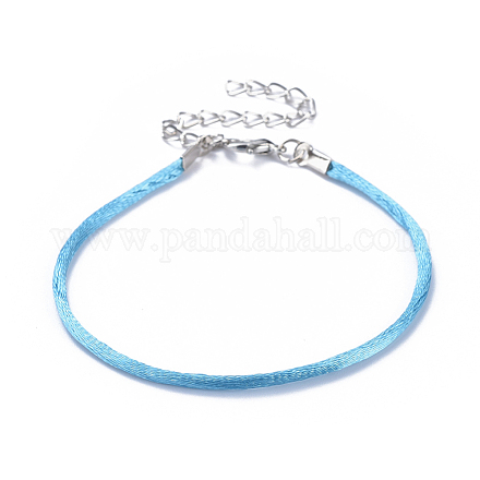 Bracelets de cordon en nylon BJEW-JB04418-04-1