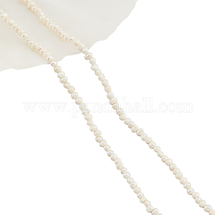 NBEADS About 203 Pcs Mini Natural Cultured Freshwater Pearl Beads PEAR-NB0001-78-1